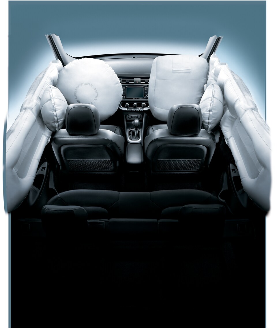 Kia Airbags Kia Airbags deployed