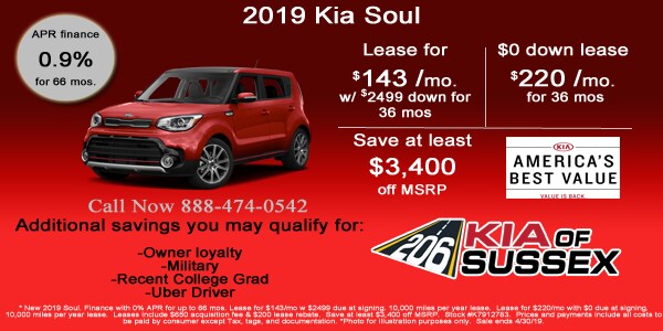 2019 Kia Soul Internet Specials