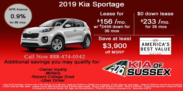 2019 Kia Sportage Internet Specials