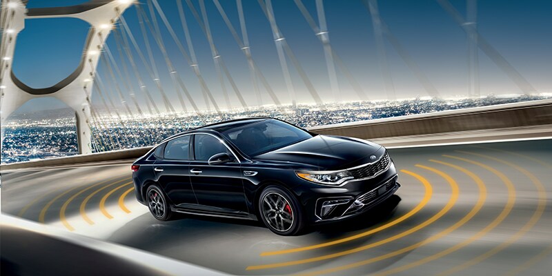 Kia Optima front and rear sensors