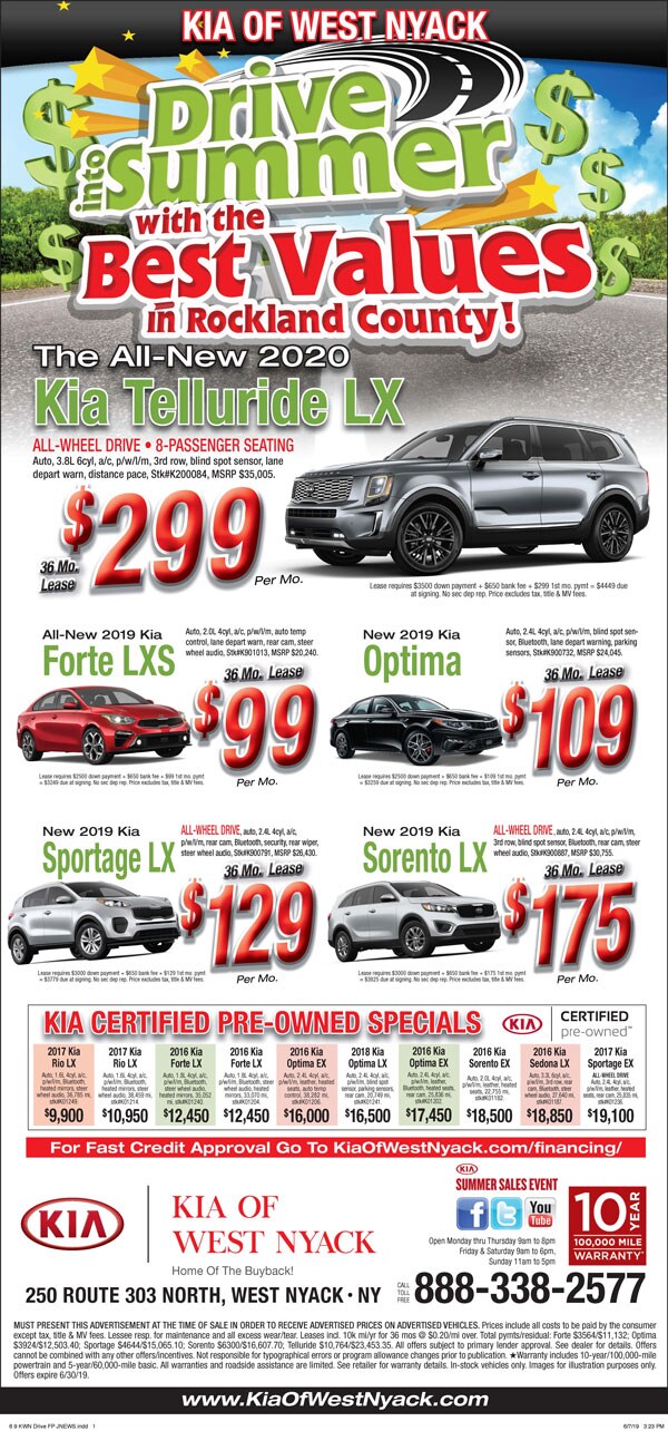 Drive into Summer with the Best Values