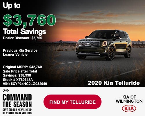 2020 Kia Telluride Loaner Offer