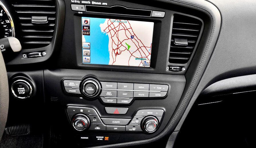 2013 Kia Optima Hybrid Interior GPS 2013 Kia Optima Hybrid Interior GPS