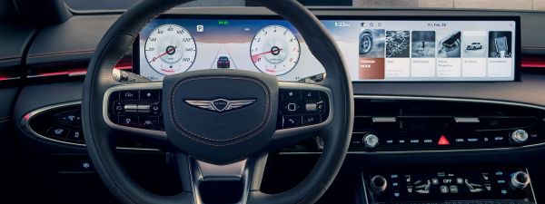 27-inch OLED instrument cluster in 2027 Genesis GV70