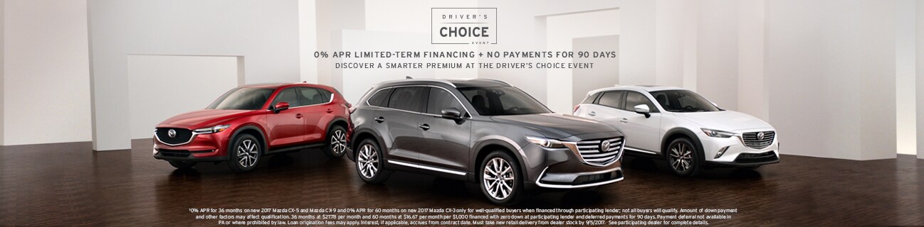 Driver's Choice Sales Event @ Kings Mazda!
