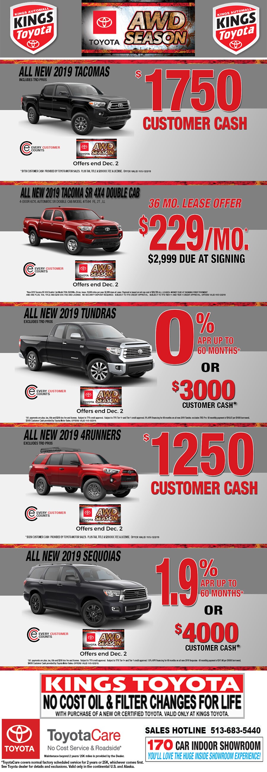 AWD Season- Toyota Trucks