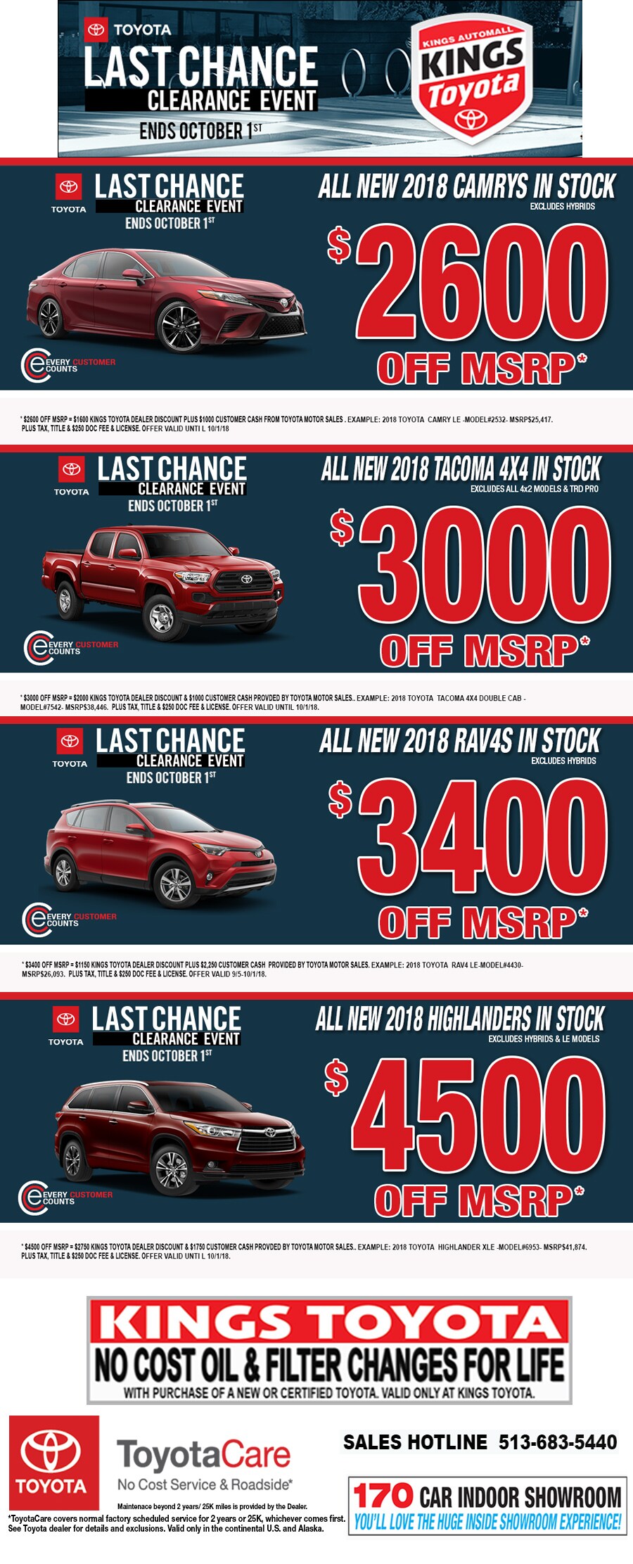 Last Chance Clearance Event