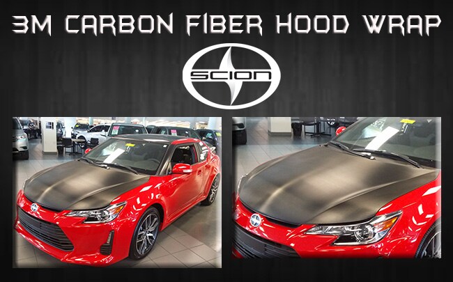 3M Carbon Fiber Hood Wrap
