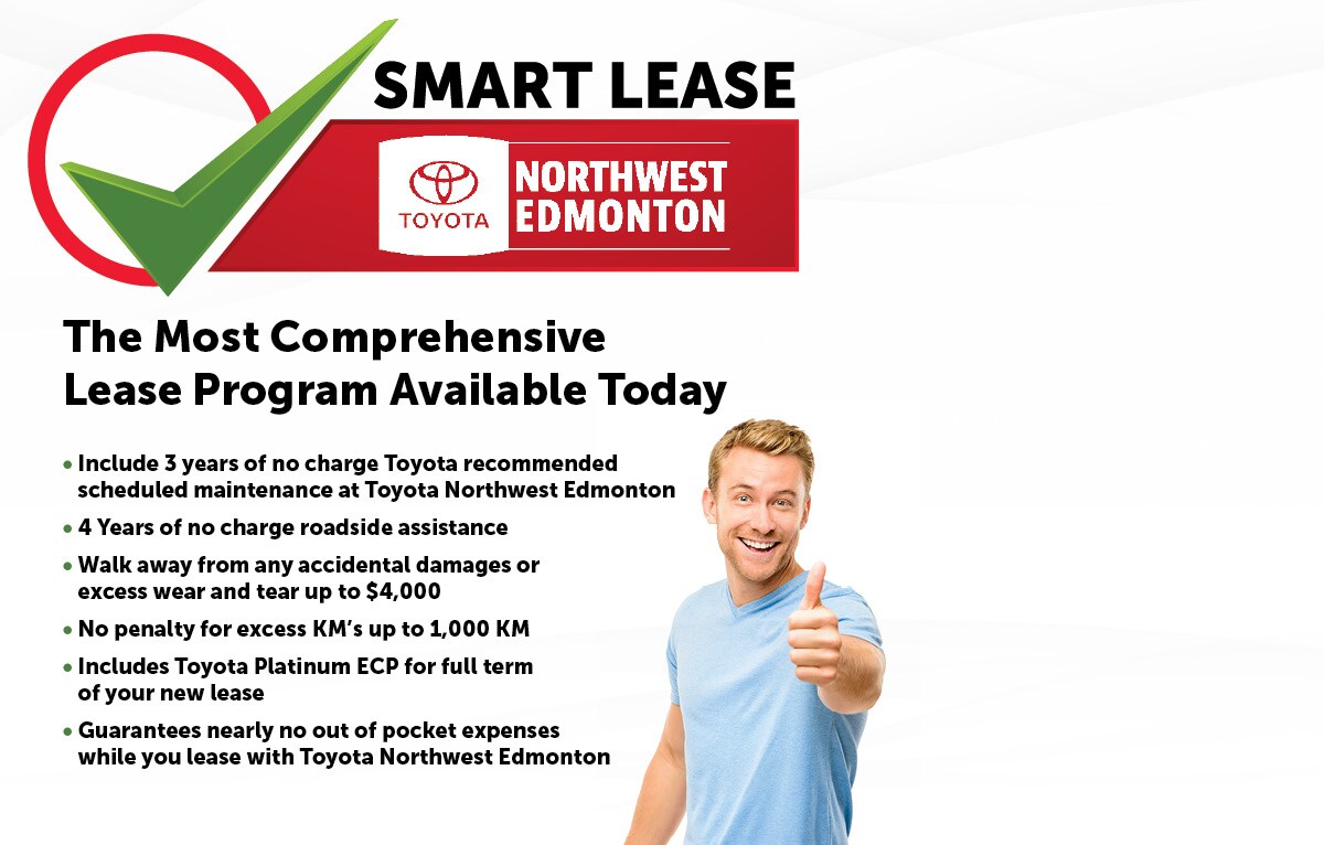 Toyota Northwest Edmonton Smart Lease Program