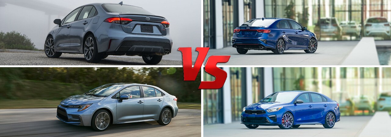 2020 Toyota Corolla vs 2020 Kia Forte