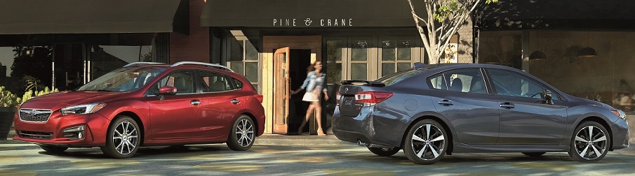 2017 Subaru Impreza hathcback & sedan 2017 Subaru Impreza hathcback and sedan
