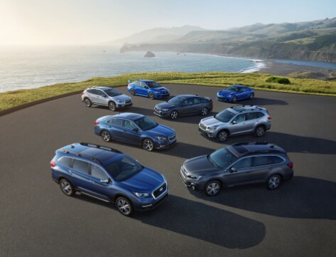 Subaru lineup Vermont