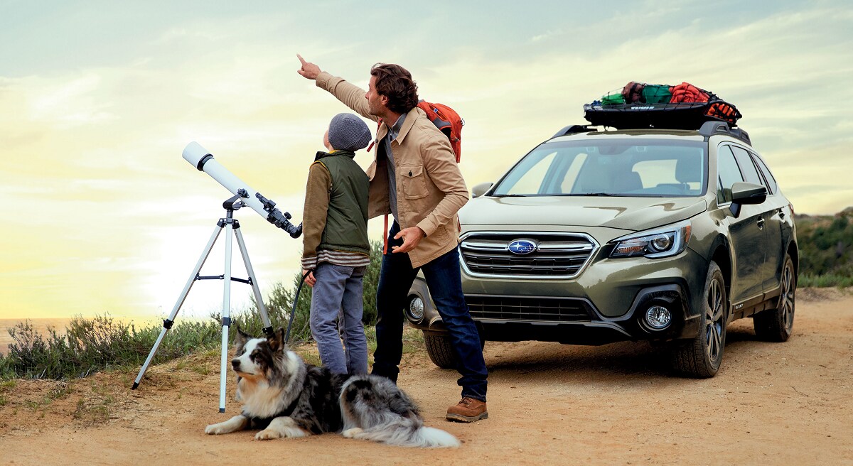 Subaru Outback Near Santa Barbara