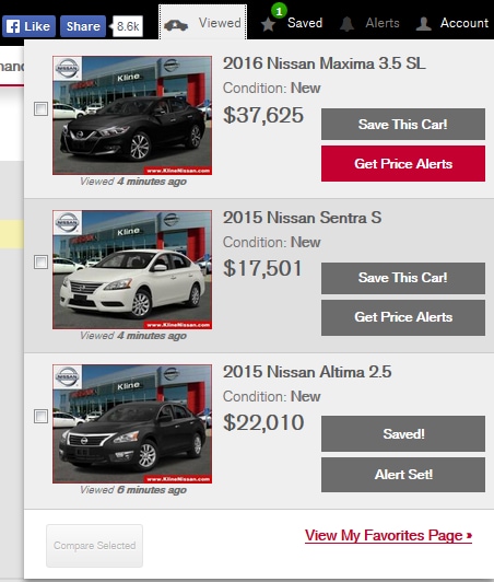 Receive Price Alerts & Notifications