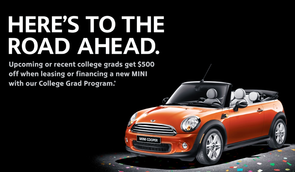 College Grad program at Knauz MINI