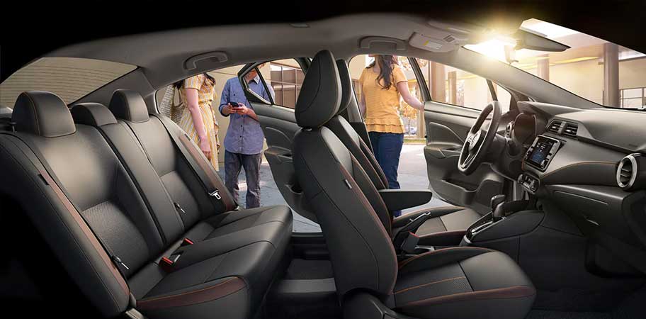 2021 Nissan Versa Interior Space