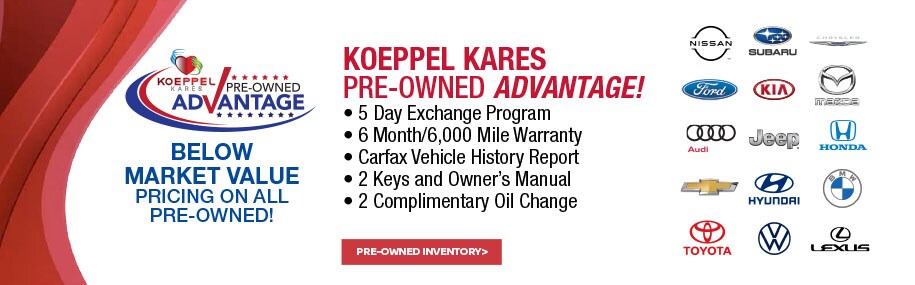 Koeppel Nissan Pre Owned Advantage