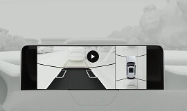 360° View Monitor with See-Through View and Trailer Hitch View