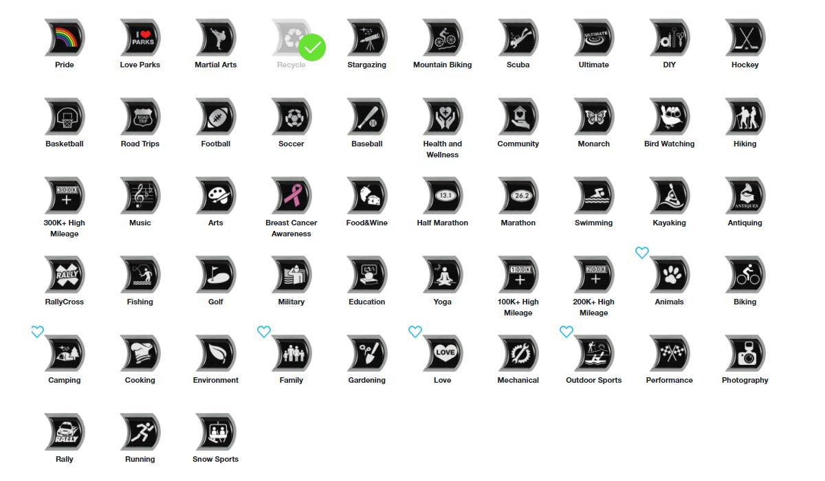 Subaru Badge Lifestyle Icons