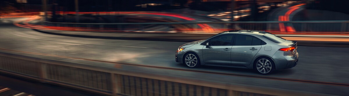 2020-Toyota-Corolla-XSE-Sedan-L04 (1).jpg New Toyota Corolla driving through the city at night