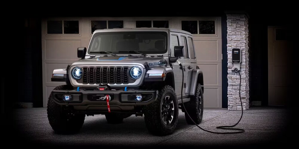 2024 Jeep Wrangler 4xe charging