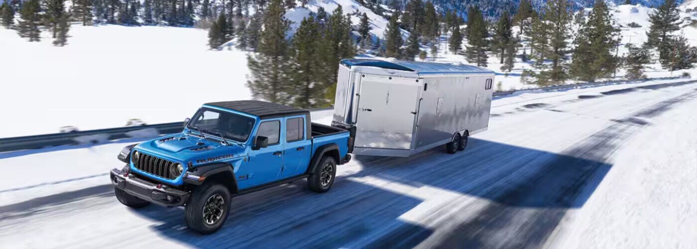 2025 Jeep Gladiator Towing A Trailer