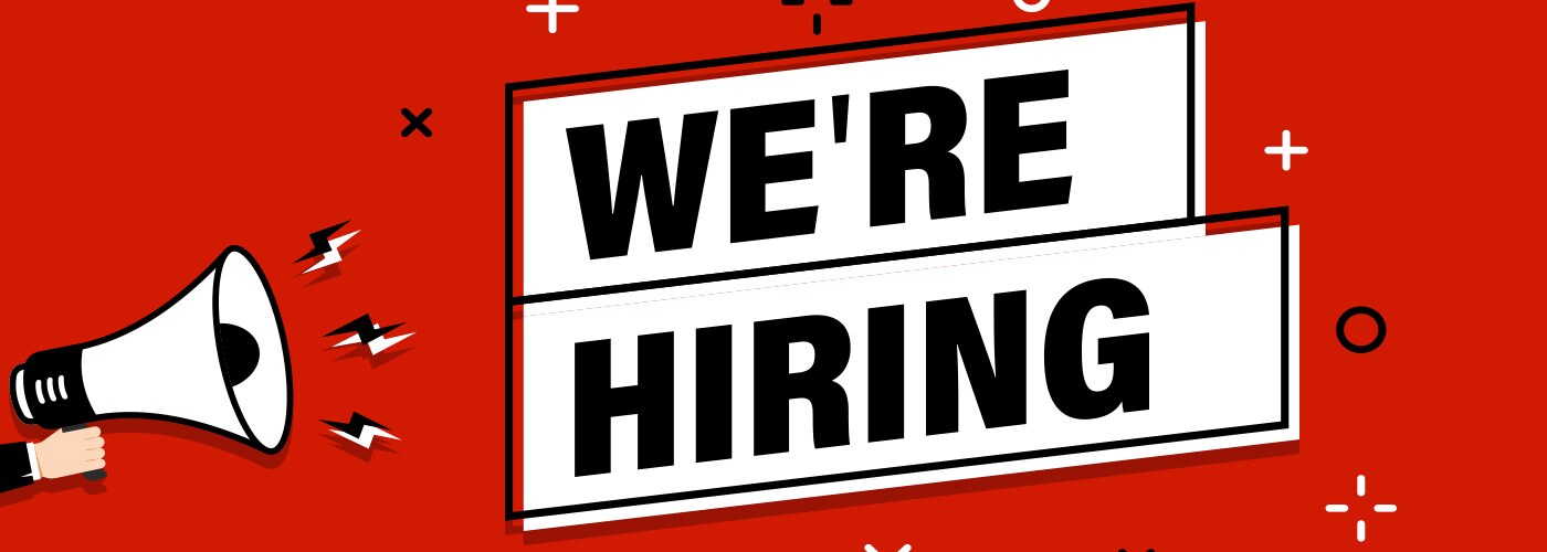 We're Hiring
