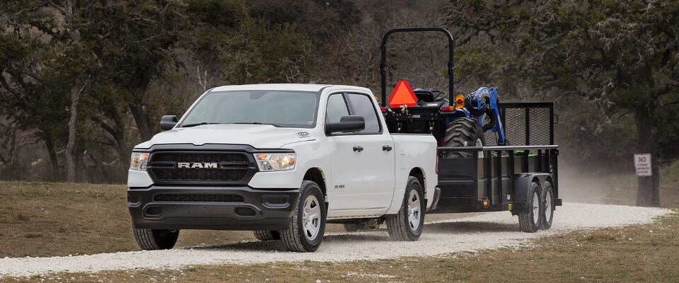 2019 Ram 1500 2019 Ram 1500 towing construction equipment