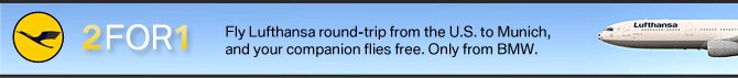 2for1 on Lufthansa 2for1 on Lufthansa