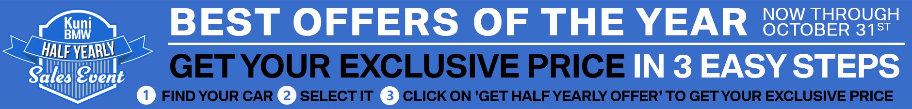 Half Yearly Sales Event