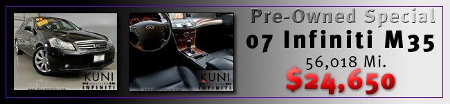 2007 Infiniti M35 Special.  Click to see more about this car.