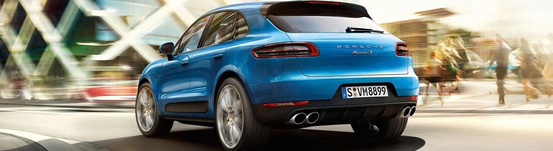 2018 Porsche Macan rear 2018 Porsche Macan rear