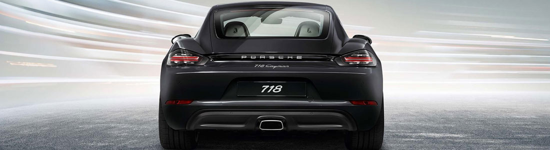 Porsche 718 Cayman Models - Standard specification Porsche 718 Cayman Models - Standard specification