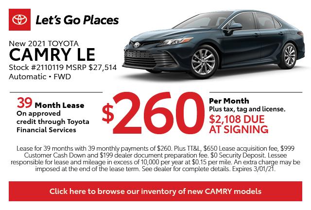 February Specials February Specials