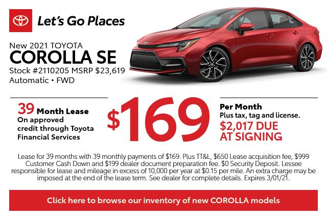 February Specials February Specials