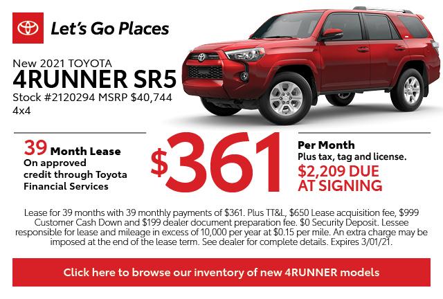February Specials February Specials