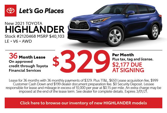 February Specials February Specials