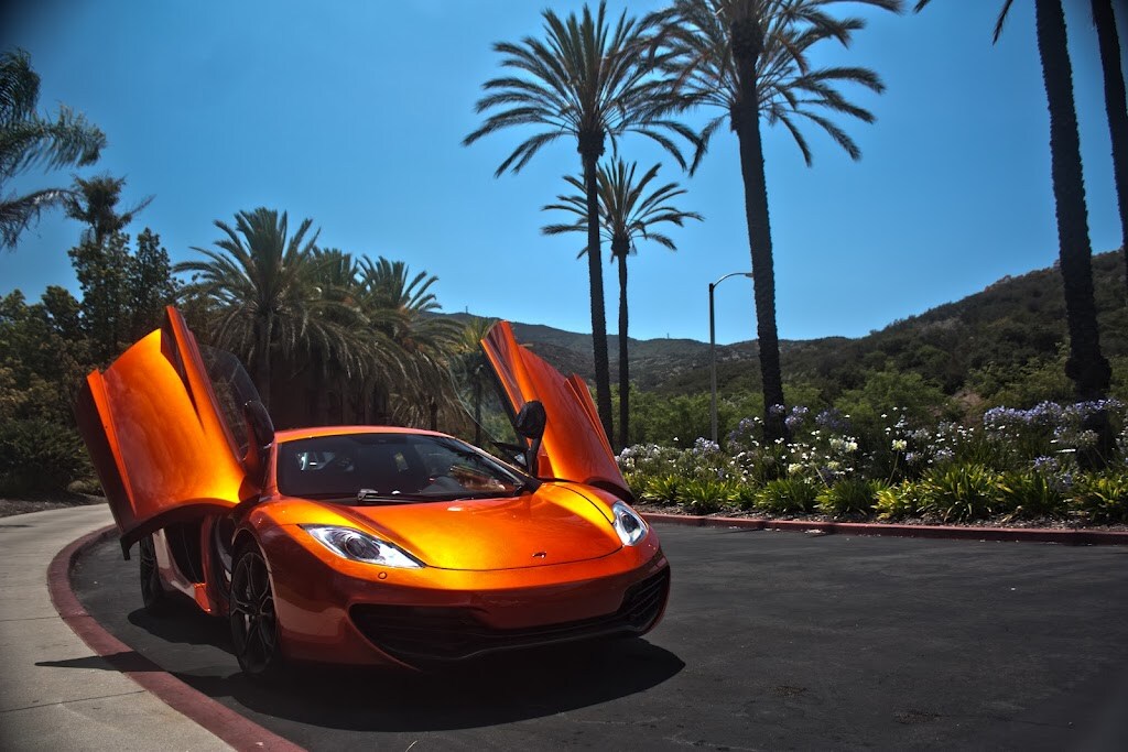McLaren in Malibu