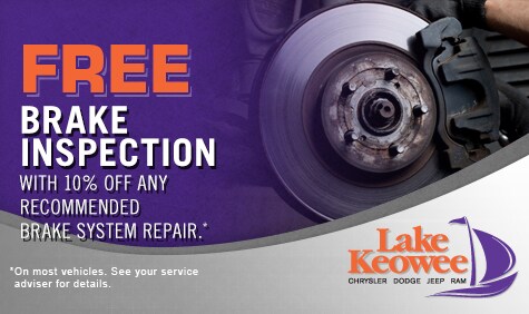 Brake Inspection FREE Plus 10% Off Any Recommended Brake System Repair