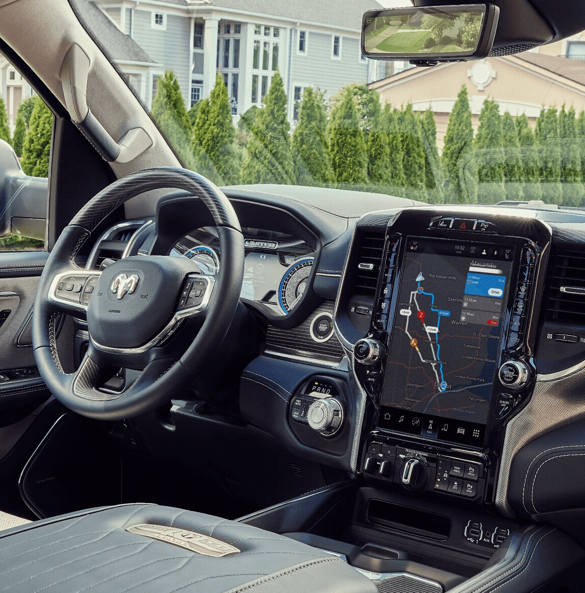 Ram1500 interior dashboard