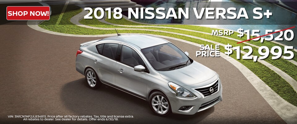 2018 Nissan Versa