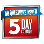 5-day exchange policy logo