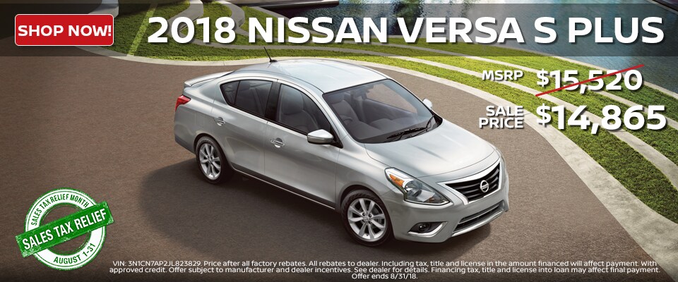 2018 Nissan Versa