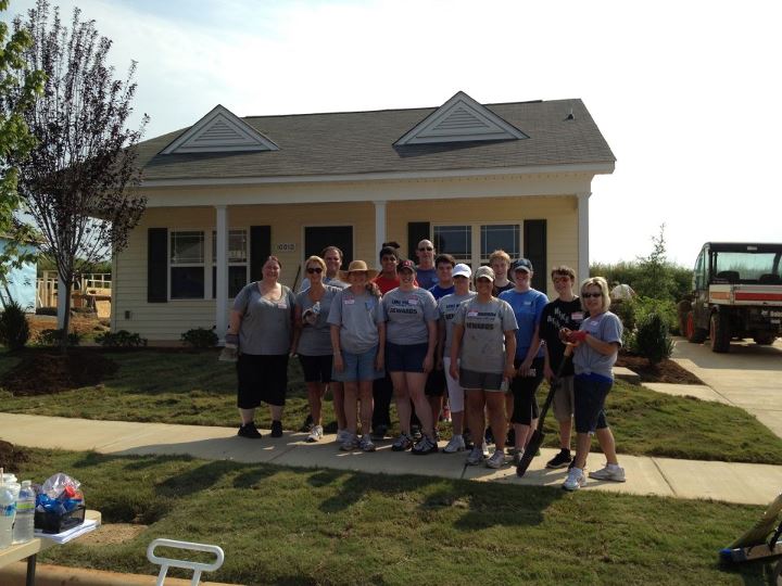 Our Town's Habitat Build