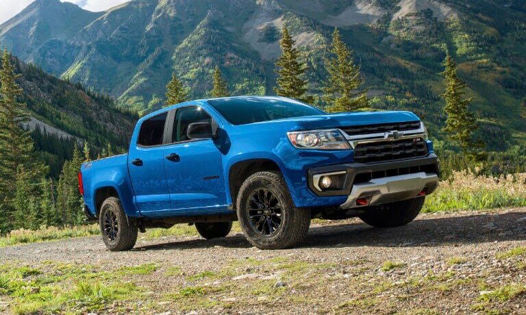 2022 Chevy Colorado exterior mountain valley