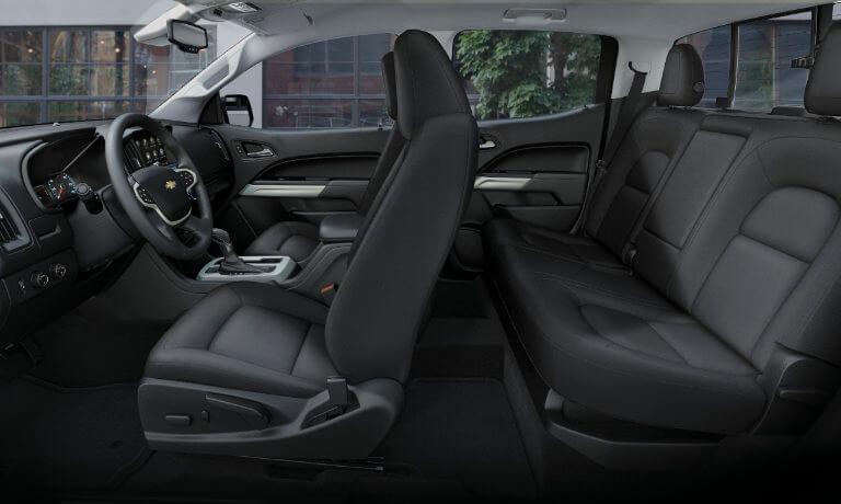 2022 Chevy Colorado interior seating