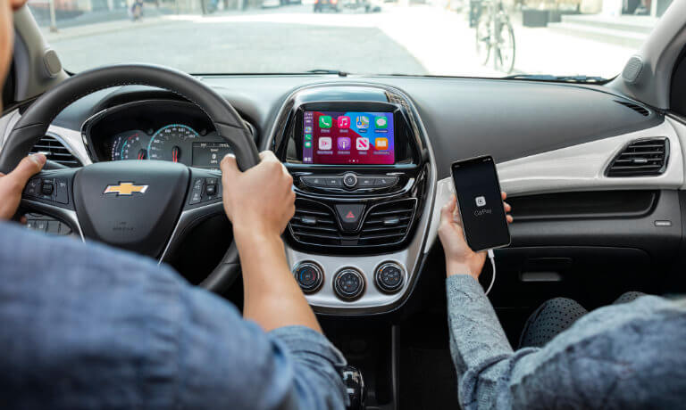 2022 Chevrolet Spark interior infotainment