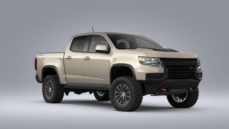 2022 Chevy Colorado ZR2 in Sand Dune Metallic exterior