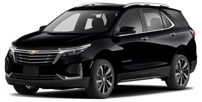 2022 Chevrolet Equinox LT in Mosaic Black Metallic exterior