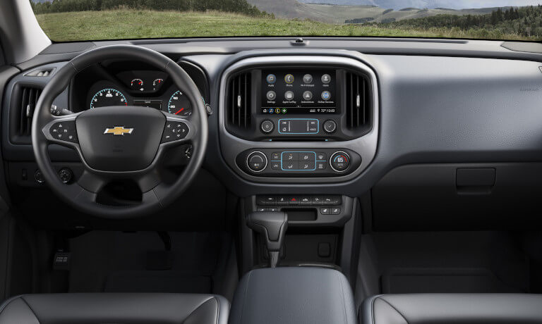2021 Chevy Colorado Info Dashboard technology